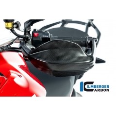 Ilmberger Carbon Ilmberger Hand Protector left side matt Multistrada V4 | HPL.102.M421M.K | ilm_HPL_102_M421M_K | euronetbike-net