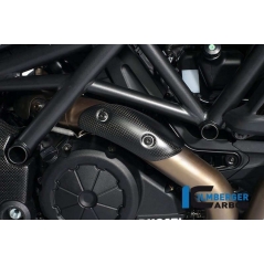 Ilmberger Carbon Ilmberger Exhaust Protection on the Manifold Carbon - Ducati Diavel | ilm_AHK_020_DIAVE_K | euronetbike-net
