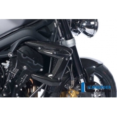 Ilmberger Carbon Ilmberger Radiator Cover (right) Carbon - Triumph Street Triple 675 | ilm_WKR_010_TRSTR_K | euronetbike-net