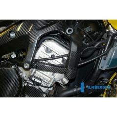 Ilmberger Carbon Ilmberger Crashpade on the frame (right) Carbon - BMW S 1000 RR Street (2015-now) / BMW S 1000 R (2014-now) | ilm_SPR_044_S100S_K | euronetbike-net