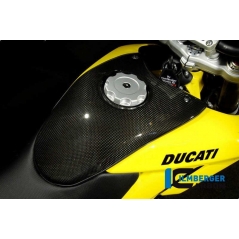 Ilmberger Carbon Ilmberger Tank Centre Panel Carbon - Ducati Hypermotard | ilm_TAO_008_HYPER_K | euronetbike-net