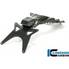 Ilmberger Carbon Ilmberger Number Plate Holder Carbon Ducati Monster 1200 / 1200 S glossy surface | ilm_NHO_014_D12MG_K | euronetbike-net
