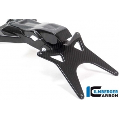 Ilmberger Carbon Ilmberger Number Plate Holder Carbon Ducati Monster 1200 / 1200 S glossy surface | ilm_NHO_014_D12MG_K | euronetbike-net