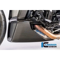 Ilmberger Carbon Ilmberger Belly pan left gloss XDiavel'16 | ilm_VEU_012_XD16G_K | euronetbike-net