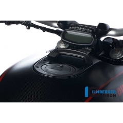 Ilmberger Carbon Ilmberger Instrument Cover at the Tank Carbon - Ducati Diavel | ilm_IAO_022_DIAVE_K | euronetbike-net