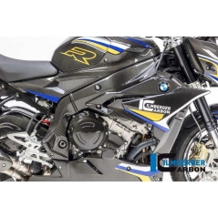Ilmberger Carbon Ilmberger Radiator cover / Badge holder right side - BMW S 1000 R (ab 2017) | ilm_WKR_003_S117N_K | euronetbike-net