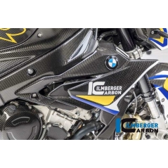 Ilmberger Carbon Ilmberger Radiator cover / Badge holder right side - BMW S 1000 R (ab 2017) | ilm_WKR_003_S117N_K | euronetbike-net