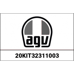 AGV AGV MDS FRONT VENT M13/NEW SPRINTER WHITE | 20KIT32311003 | agv_20KIT32311-003 | euronetbike-net