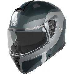AGV AGV STREETMODULAR E2206 MPLK LEVICO GREY/SILVER, Size : L | 2118296001003009 | agv_2118296001-003_L | euronetbike-net