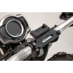 SW-Motech SW-MOTECH GPS mount for handlebar Black. Honda / Suzuki / Triumph models. | GPS.11.646.10202/B | sw_GPS_11_646_10202B | euronetbike-net