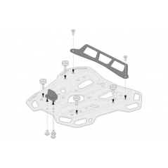 SW-Motech SW Motech Adapter kit for ADVENTURE-RACK | GPT.00.152.35300/B | sw_GPT_00_152_35300B | euronetbike-net