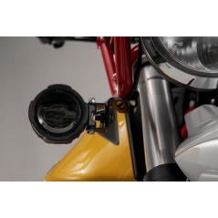SW-Motech SW-MOTECH EVO fog light kit Black. Moto Guzzi V85 TT (19-). | NSW.17.925.51000/B | sw_NSW_17_925_51000B | euronetbike-net