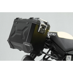 SW-Motech SW-Motech TRAX ADV aluminum case system. Black. 45/45 l. Suzuki V stream 1000 (14). | KFT.05.440.70101/B | sw_KFT_05_440_70101B | euronetbike-net