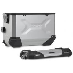 SW-Motech SW-Motech TRAX ADV aluminum case system. Silver. 45/45 l. Multistrada 1200/1260/950 (15). | KFT.22.114.70102/S | sw_KFT_22_114_70102S | euronetbike-net