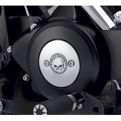 Harley-Davidson Harley-Davidson Willie G Skull Left Side Medallion, Chrome | 25700460 | hd_25700460 | euronetbike-net