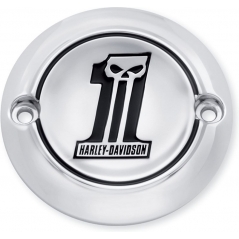 Harley-Davidson Harley-Davidson Number One Skull Timer Cover, Chrome | 32520-10 | hd_32520-10 | euronetbike-net