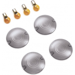 Harley-Davidson Harley-Davidson Turn Signal Flat Lens Kit, Smoked | 69308-02 | hd_69308-02 | euronetbike-net