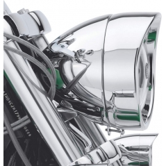 Harley-Davidson Harley-Davidson Visor Style Headlamp Trim Ring, Chrome | 69738-05 | hd_69738-05 | euronetbike-net