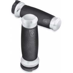 Harley-Davidson Harley-Davidson Get-A-Grip Hand Grips, Chrome | 56100009 | hd_56100009 | euronetbike-net
