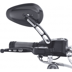 Harley-Davidson Harley-Davidson Edge Cut Stem Mirrors, Edge Cut | 92441-10 | hd_92441-10 | euronetbike-net