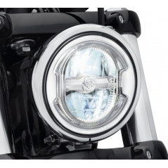 Harley-Davidson Harley-Davidson 5-3/4 in. Daymaker Signature Reflector LED Headlamp-Chrome, Chrome | 67700355 | hd_67700355 | euronetbike-net