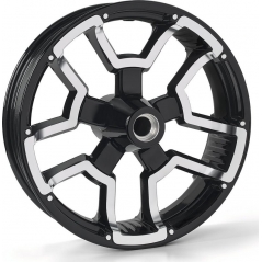 Harley-Davidson Harley-Davidson Seismic 18 in. Front Wheel, Gloss Black with Machined Highlights | 43300594 | hd_43300594 | euronetbike-net