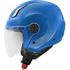 GIVI Parts Givi Jet helmet 11.7 SOLID COLOR Matte Light Blue, Size 57/M | H117BB50857 | givi_H117BB50857 | euronetbike-net