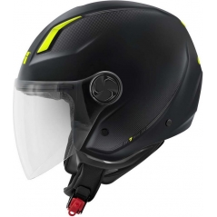 GIVI Parts Givi Jet helmet 11.7 SOLID COLOR Matte Black/Yellow, Size 57/M | H117BN90057 | givi_H117BN90057 | euronetbike-net