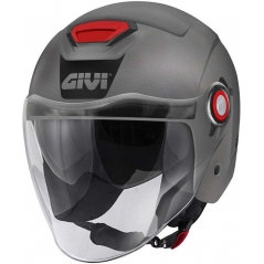 GIVI Parts Givi Jet helmet 12.5 SOLID COLOR Matte Titanium, Size 56/S | H125BG76856 | givi_H125BG76856 | euronetbike-net