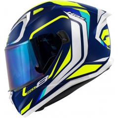GIVI Parts Givi Full face helmet 50.8 MACH1 White/Yellow, Size 61/XL | H508FMHLY61 | givi_H508FMHLY61 | euronetbike-net