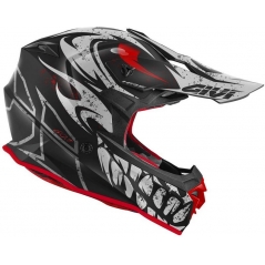 GIVI Parts Givi Off-Road Helmet 60.1 GLOOM Matte Black/Titanium/Red, Size 60/L | H601FGLBR60 | givi_H601FGLBR60 | euronetbike-net