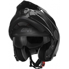 GIVI Parts Givi Flip-up helmet X.27 TOURER BASIC Opaque Black, Size 61/XL | HX27SN90061 | givi_HX27SN90061 | euronetbike-net