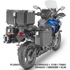 GIVI Parts Givi Specific Pannier Holder for Monokey Cam-Side Trekker Outback Side Cases for Triumph Tiger 1200 GT Explorer | PLO6423CAM | givi_PLO6423CAM | euronetbike-net
