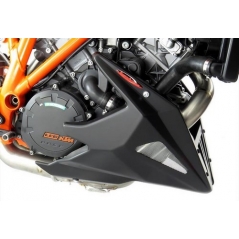 Powerbronze parts Powerbronze Belly Pan, MATT BLACK-SILVER MESH for KTM ,1290 SUPER DUKE R, 14-19,1290 SUPER DUKE GT, 16-19 | 320-KT101-670 | pb_320-KT101-670 | euronetbike-net