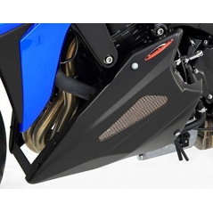 Powerbronze parts Powerbronze Belly Pan, MATT BLACK-SILVER MESH for SUZUKI ,KATANA, 19 | 320-S120-670 | pb_320-S120-670 | euronetbike-net