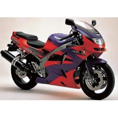 Powerbronze parts Powerbronze Standard Screens, BLUE for KAWASAKI ,ZX6-R, F1-F3 95-97 | 410-K117-008 | pb_410-K117-008 | euronetbike-net