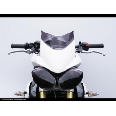 Powerbronze parts Powerbronze Light Screen, BLUE for TRIUMPH ,STREET TRIPLE,STREET TRIPLE R, 13-16 (+105MM ABOVE FAIRING) | 430-U148-008 | pb_430-U148-008 | euronetbike-net