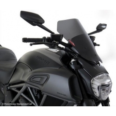 Powerbronze parts Powerbronze Light Screen, FROSTED SAPPHIRE BLUE for DUCATI ,DIAVEL, 15-18 (430 MM) | 430-U185-018 | pb_430-U185-018 | euronetbike-net