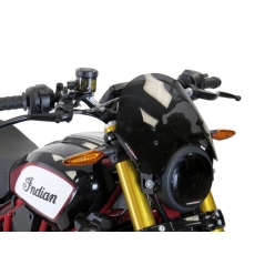 Powerbronze parts Powerbronze Light Screen INDIAN FTR1200 19-20 (220 MM HIGH)/SOLID BLACK | 430-U294-003 | pb_430-U294-003 | euronetbike-net