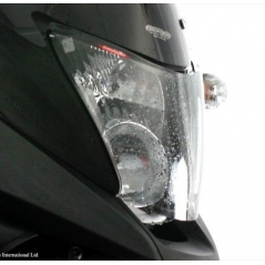 Powerbronze parts Powerbronze Headlight Protectors, SOLID BLACK for HONDA ,VFR800X CROSSRUNNER, 11-14 | 440-H521-003 | pb_440-H521-003 | euronetbike-net