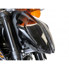Powerbronze parts Powerbronze Headlight Protectors, YELLOW for KTM ,125 DUKE, 17-19 (FULL) | 440-KT597-006 | pb_440-KT597-006 | euronetbike-net