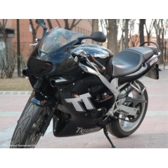 Powerbronze parts Powerbronze Headlight Protectors, DARK TINT for TRIUMPH ,TT600, 00-03 | 440-T195-002 | pb_440-T195-002 | euronetbike-net