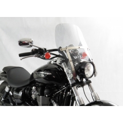 Powerbronze parts Powerbronze Custom Screens, CLEAR for TRIUMPH ,SPEEDMASTER, 12+ DREADNOUGHT SCREEN | 470-T111-000 | pb_470-T111-000 | euronetbike-net