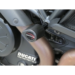 Powerbronze parts Powerbronze Badged Crash Post Set DUCATI DIAVEL 11-18/DIAVEL STRADA 13-15/BLUE | 513-D107-008 | pb_513-D107-008 | euronetbike-net