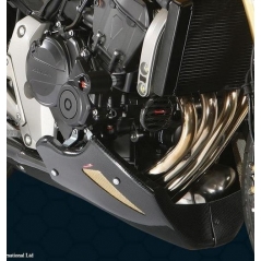 Powerbronze parts Powerbronze Badged Crash Post Set, BLACK for HONDA ,CB600 HORNET, 07-13 ,CBF600, 08-13 | 513-H116-003 | pb_513-H116-003 | euronetbike-net