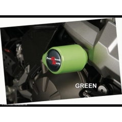 Powerbronze parts Powerbronze Badged Crash Post Set, GREEN for KAWASAKI ,ZXR750, 91-95 (DRILL FAIRING) | 513-K120-011 | pb_513-K120-011 | euronetbike-net