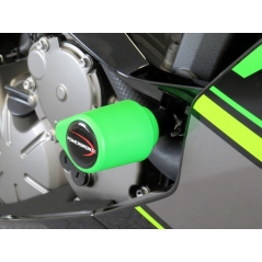 Powerbronze parts Powerbronze Badged Crash Post Set, GREEN for KAWASAKI ,ZX6-R, 19 | 513-K143-011 | pb_513-K143-011 | euronetbike-net