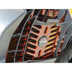 Powerbronze parts Powerbronze Cooler Grill (Plastic), AMBER for KTM ,125 DUKE, 17-19,390 DUKE, 17-19 (PLASTIC) | 520-KT103-007 | pb_520-KT103-007 | euronetbike-net