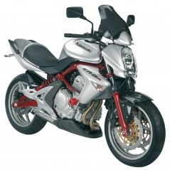 Powerbronze parts Powerbronze Hugger KAWASAKI ER6-N/ER6-F 06-08/BLACK-SILVER MESH | 301-K104-603 | pb_301-K104-603 | euronetbike-net