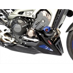 Powerbronze parts Powerbronze Belly Pan, MATT BLACK-SILVER MESH for YAMAHA ,MT-09 TRACER, 15-19,MT-09 TRACER GT, 18-19 ,FJ-09 TRACER, 15-19,FJ-09 TRACER GT, 18-19 (FITS WITH YAMAHA ENGINE PROTECTORS) | 320-Y119-670 | pb_320-Y119-670 | euronetbike-net